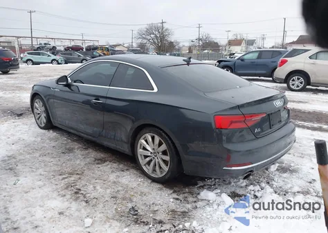 2018 Audi A5 2.0T Premium z USA, uszkodzony, nr VIN WAUPNAF56JA004829